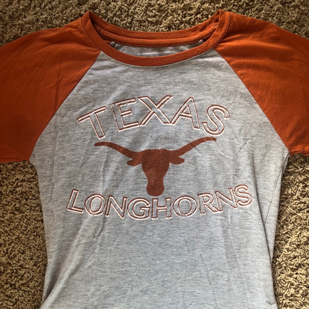 Texas Longhorns raglan shirt